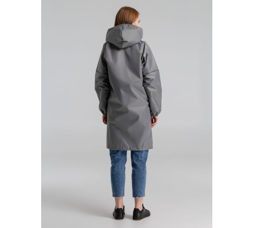 Дождевик со светоотражающими элементами Rainman Blink, серый