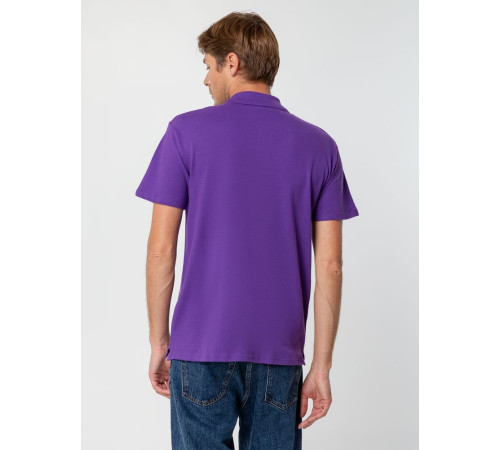 Рубашка поло мужская Summer 170, темно-фиолетовая