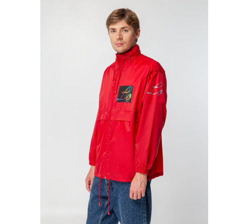 Ветровка из нейлона Surf 210, красная