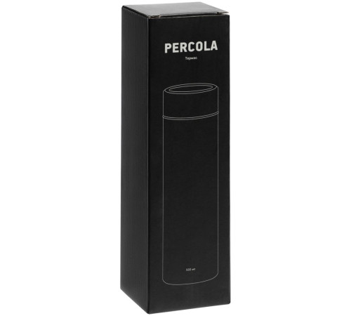 Термос с ситечком Percola, фиолетовый