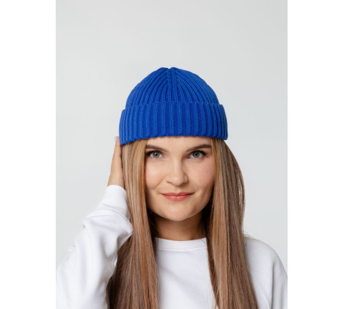 Шапка Hipsta, синяя (василек)