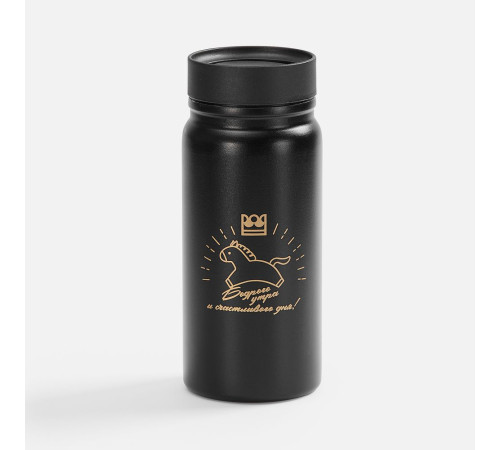 Термостакан Hardproof, черный