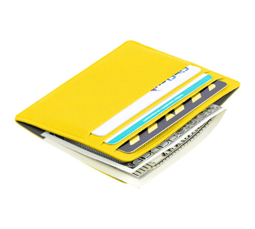 Чехол для карточек Devon, желтый