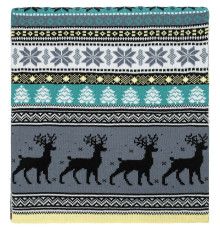 Шарф Mirakler, зеленый с желтым