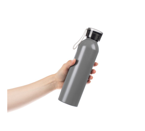 Бутылка для воды Brooke, матовая серая