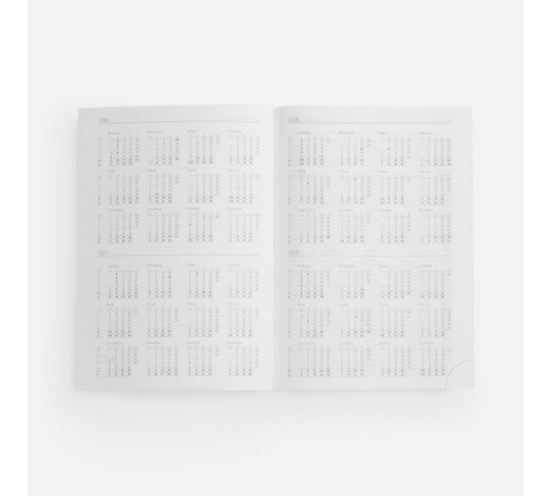 Ежедневник Favor, недатированный, красный