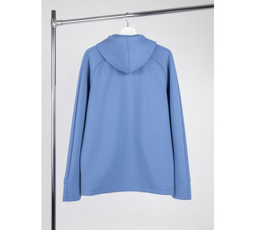 Куртка с капюшоном унисекс Begi, синяя