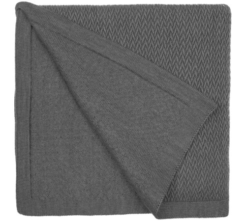 Плед Ornato, серый (кварцевый меланж)