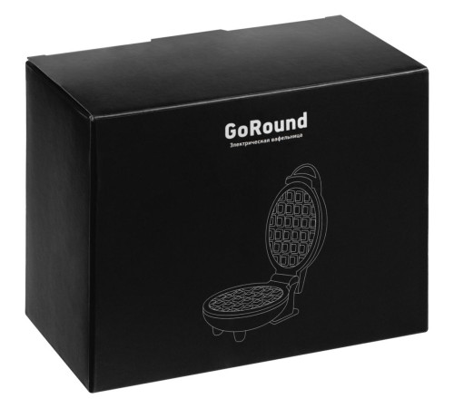 Электрическая вафельница GoRound, белая