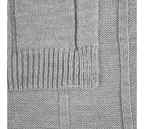 Плед Bambolay, светло-серый