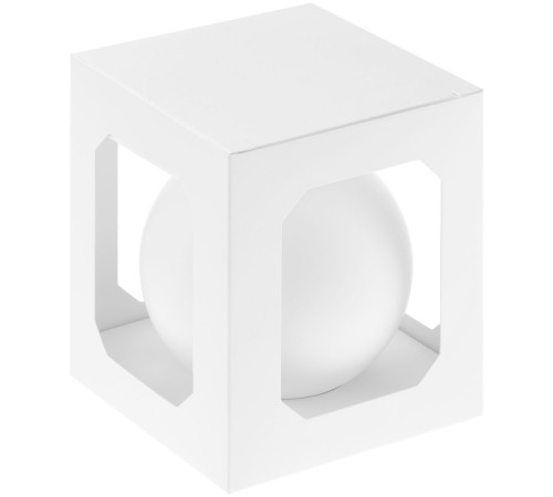 Оформительский шар Finery, 10 см, матовый белый