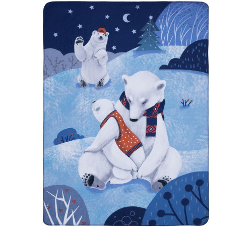 Флисовый плед Wintart Bear