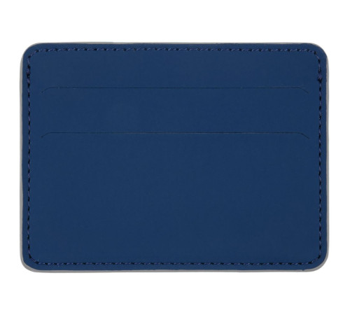 Чехол для карточек Shall Simple, синий