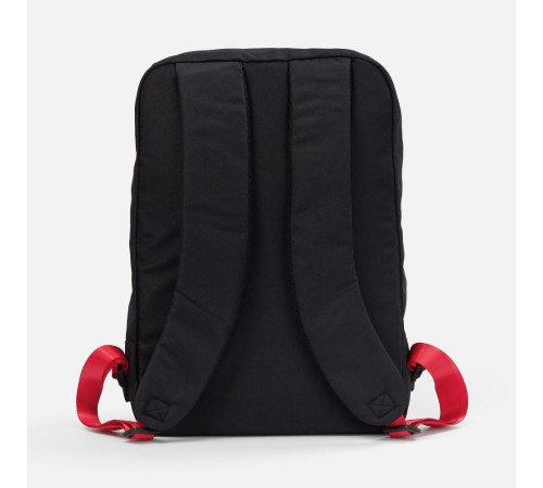 Рюкзак B2, черный с красными стропами