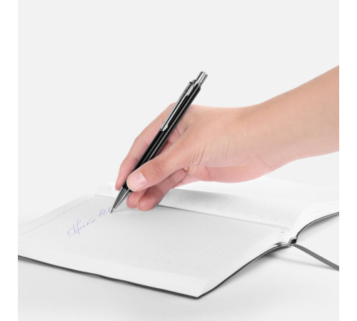 Ручка шариковая Arvent Glossy, черная