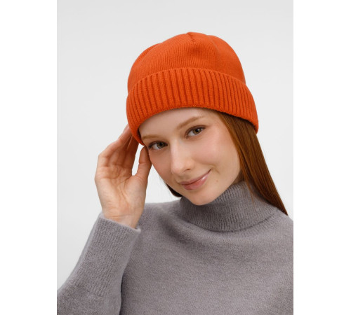 Шапка ComFleece, темно-оранжевая (кирпичная)