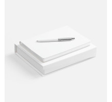 Набор Nebraska Flex, белый с серебристым