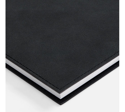 Ежедневник Notera Maxi, недатированный, черный