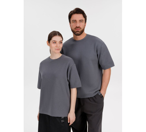 Джемпер с коротким рукавом Siluetti Volumica, серый