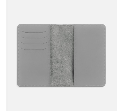 Обложка для паспорта Alaska, серая