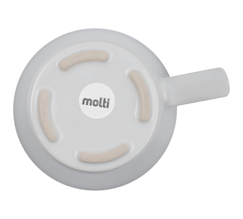 Кружка Modern Bell Classic, глянцевая, серая