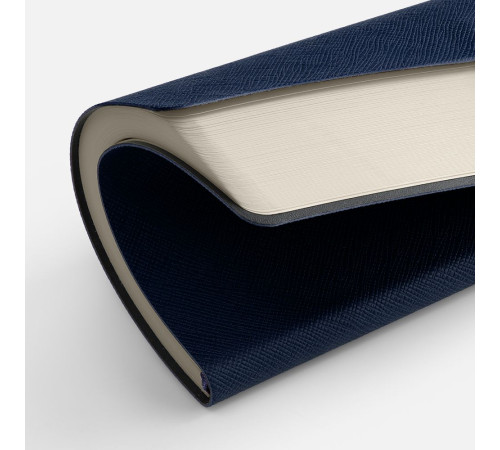 Ежедневник Lungo, недатированный, темно-синий