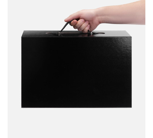 Коробка складная Holdfold, L, черная