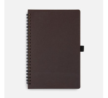 Блокнот на спирали Coffeist, коричневый