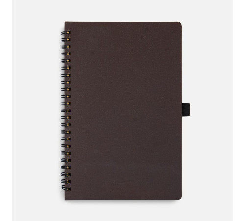 Блокнот на спирали Coffeist, коричневый