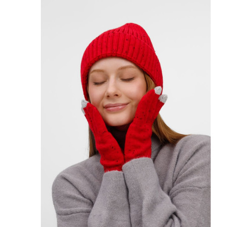 Перчатки сенсорные Spotti Senso, красные