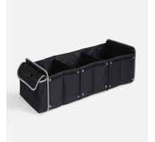 Органайзер в багажник с сумкой-холодильником Arranger, черный с серым