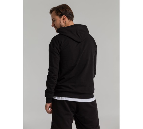 Толстовка с капюшоном Unit Kirenga, черная