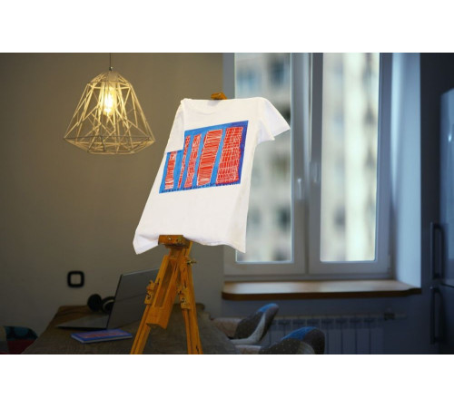 Футболка женская «Небоскребы», белая