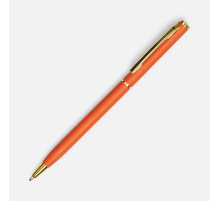 Ручка шариковая Hotel Gold, ver.2, матовая оранжевая
