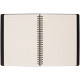 Ежедневник Spring Urban на заказ, недатированный, черный