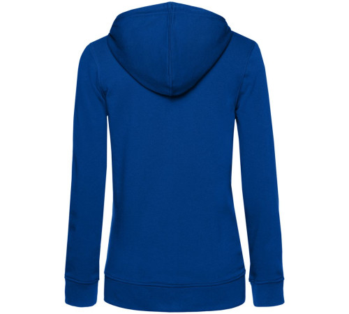 Толстовка на молнии с капюшоном женская BNC Inspire (Organic), ярко-синяя
