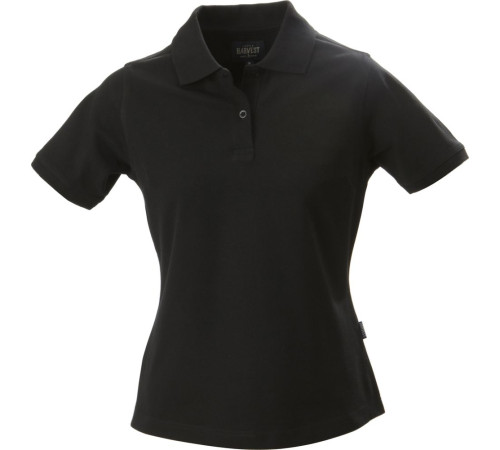 Рубашка поло стретч женская Albatross, черная