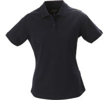 Рубашка поло стретч женская Albatross, темно-синяя