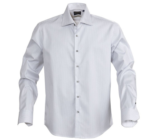 Рубашка мужская в полоску Reno, серая