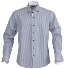 Рубашка мужская в полоску Reno, темно-синяя