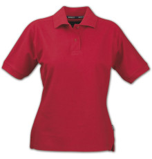 Рубашка поло женская Semora, красная