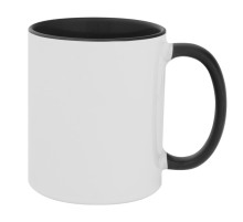 Кружка Promo Plus для сублимационной печати, черная