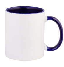 Кружка Promo Plus для сублимационной печати, синяя