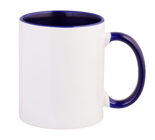 Кружка Promo Plus для сублимационной печати, синяя