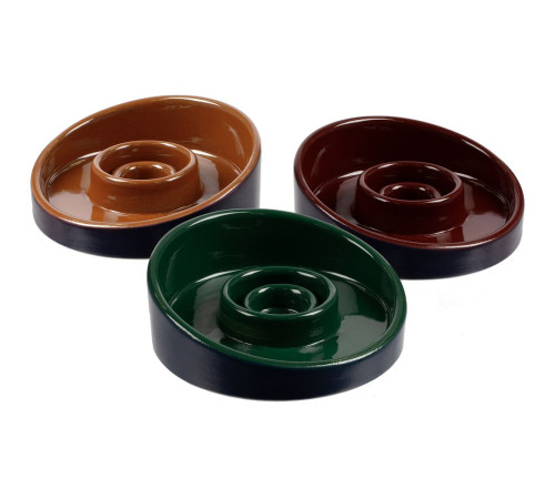 Набор подсвечников Form Fluid, горчичный