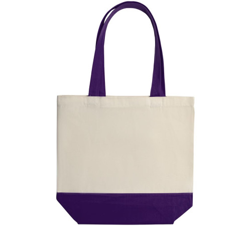 Холщовая сумка Shopaholic, фиолетовая