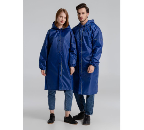 Дождевик со светоотражающими элементами Rainman Blink, ярко-синий