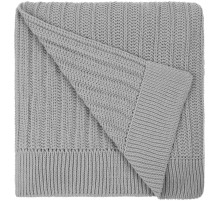 Плед Termoment, светло-серый