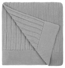 Плед Termoment, светло-серый