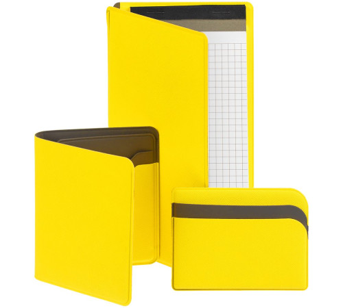 Блокнот Dual, желтый